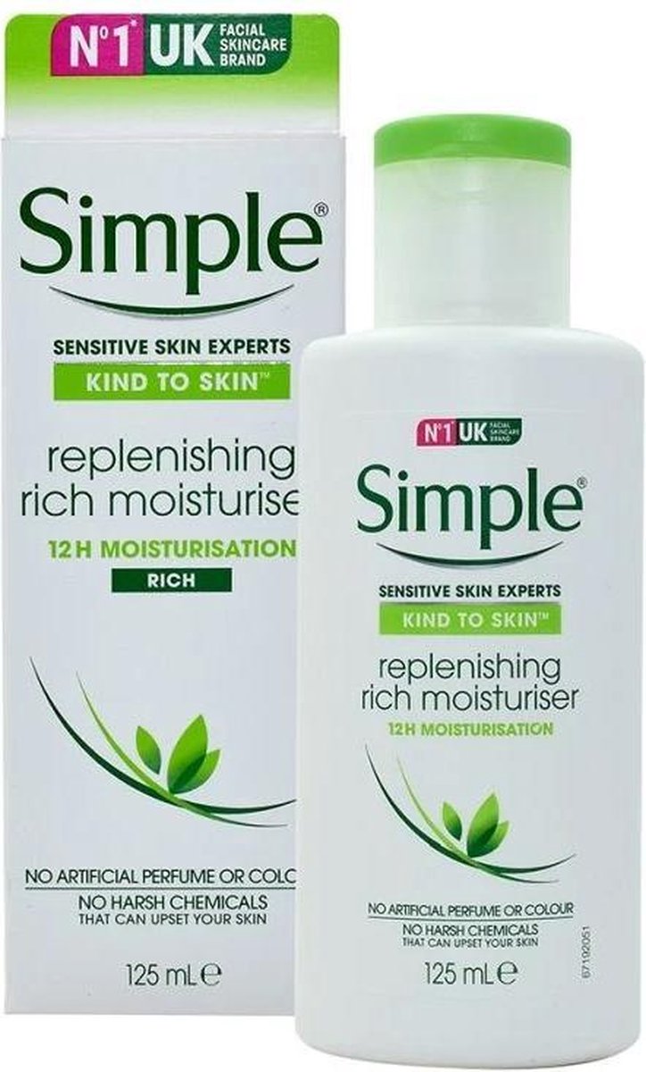 Simple Replenish Rich Lotion 125ml