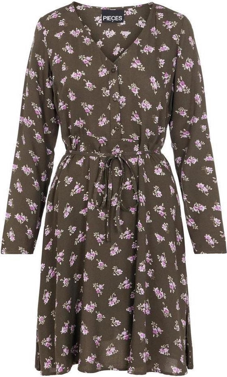 Pcsiljy Ls Dress Camp Kac 17115111 Forest Night/simple