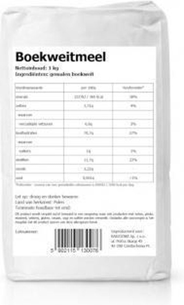 Boekweitmeel 1kg