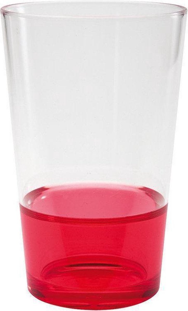 Zak! Designs Fizz Drinkbeker - 30 Cl - Rood