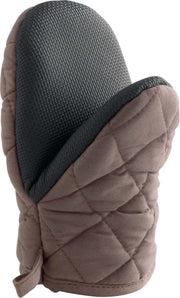 Ovenhandschoen 24x14cm taupe
