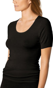 Mey Shirt Korte Mouw Wol Zijde Exquisite 66576
