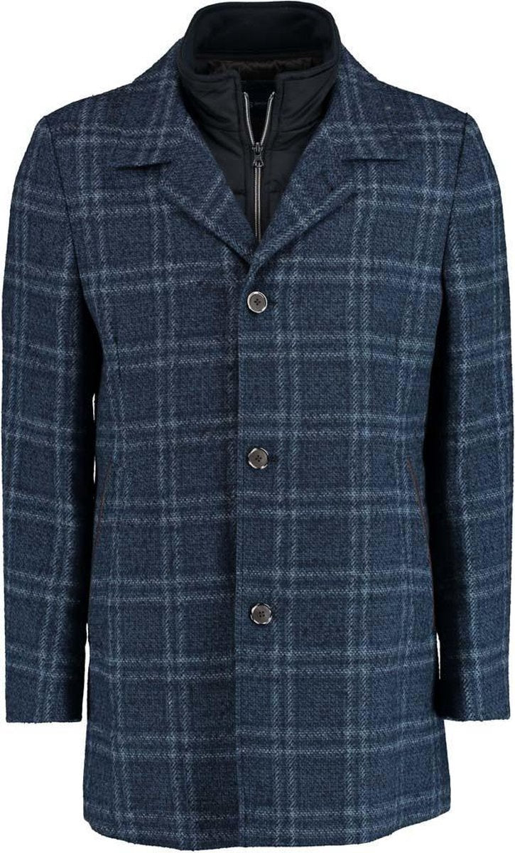 Bos Bright Blue 20301GE16BO Wollen jas - Maat 56 - Heren