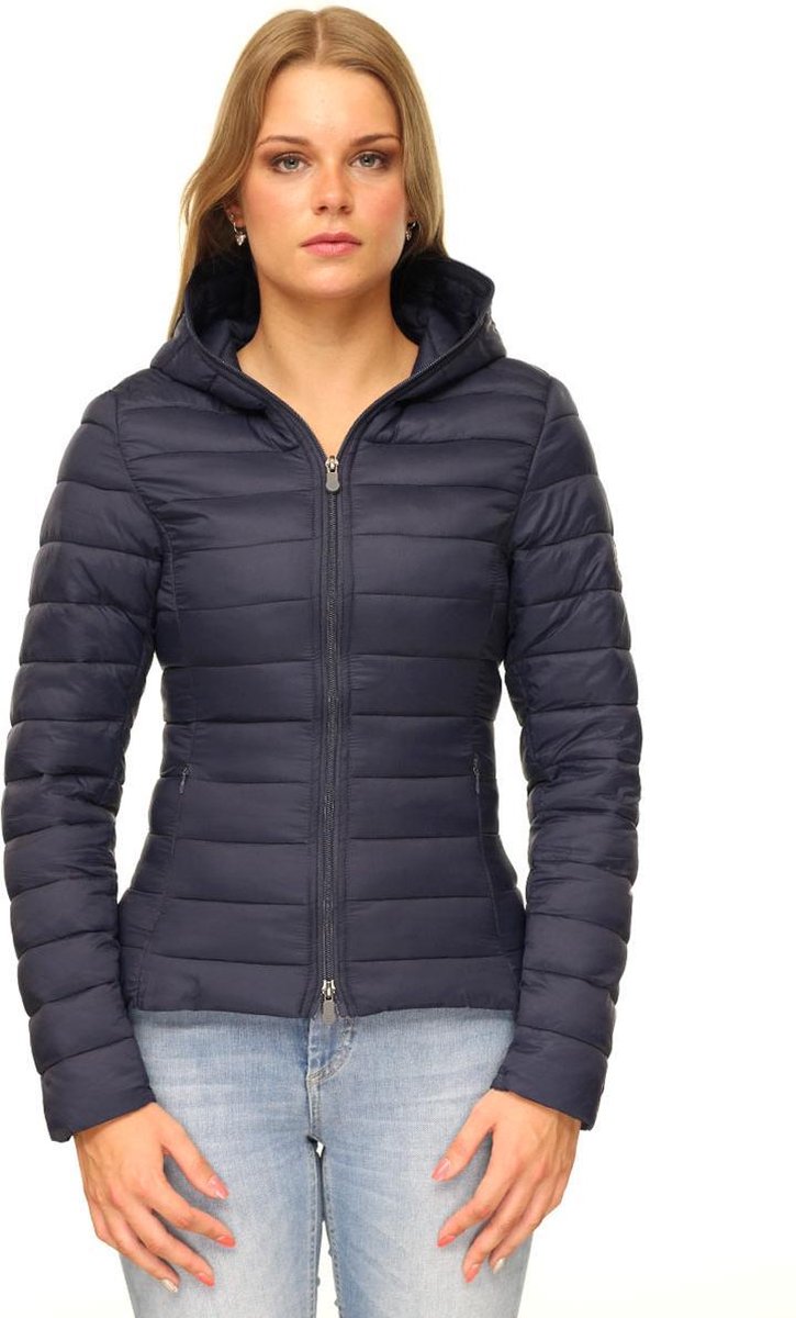 Versano Jenifer Korte Lightweight Dames Jas / Puffer Jacket L - Blauw