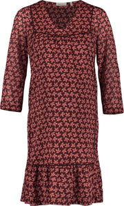 Queen Mum Jurk Dresses - Spiced Coral - Maat XL