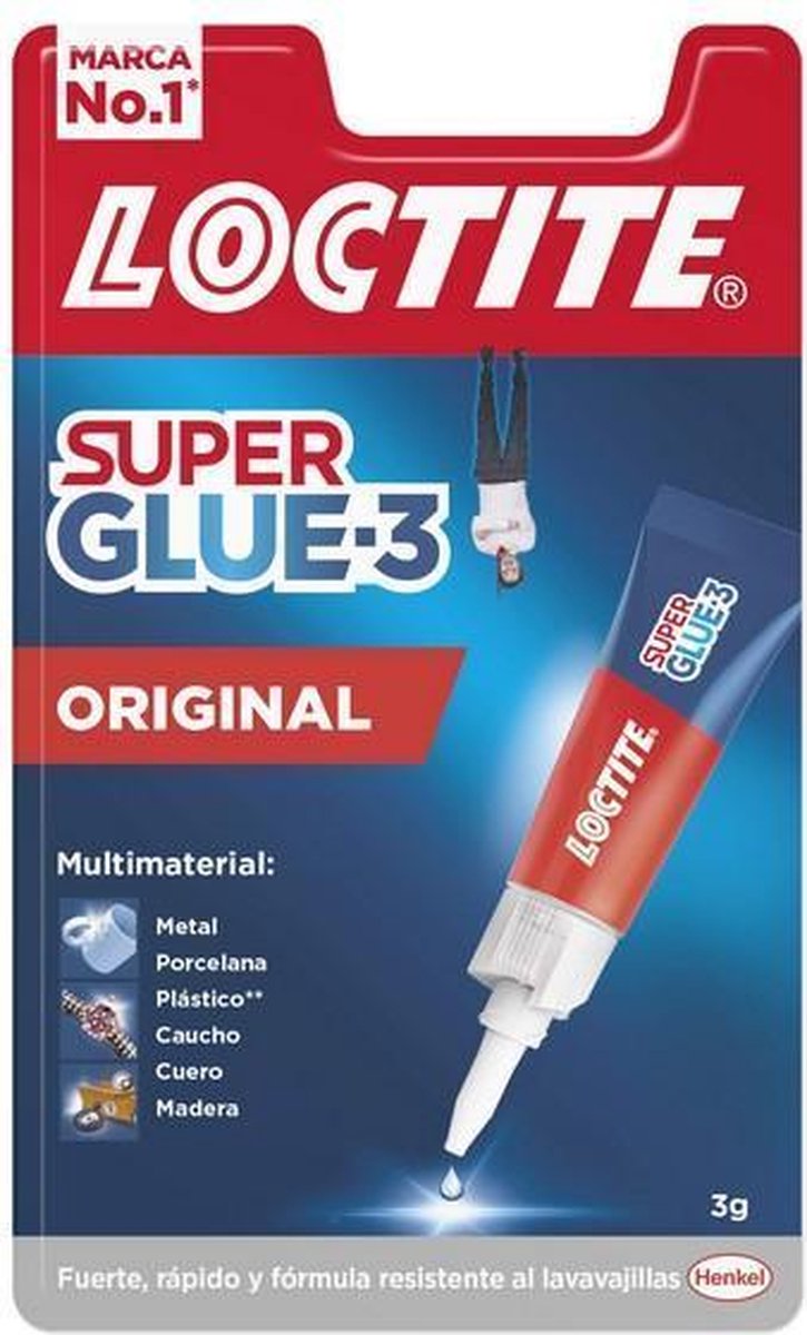 Loctite Super Glue-3 Pegamento 3 G