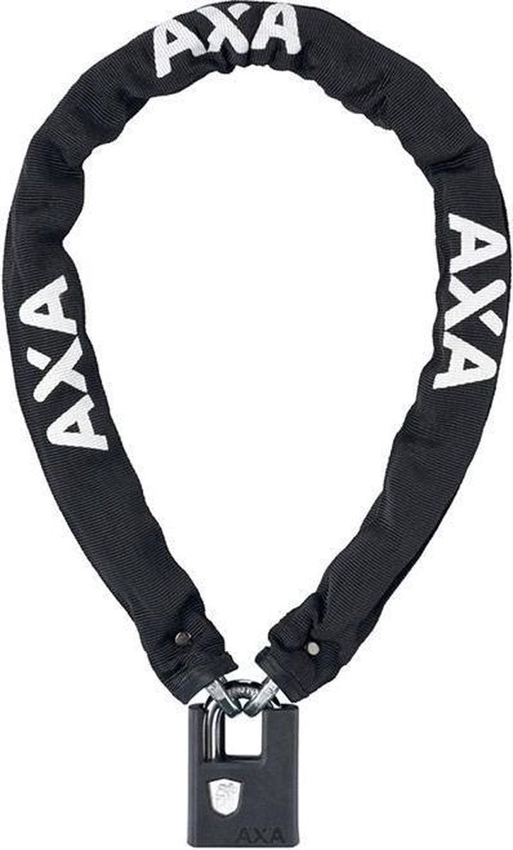 AXA Clinch Kettingslot 6 mm / 85 cm Zwart