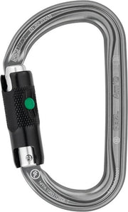 Petzl Am'D Ball Lock veilige D-vorm karabiner van aluminium