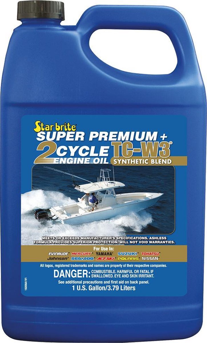 Star brite Super Premium Synthetische 2-Takt Motorolie TC-W3®  | 3