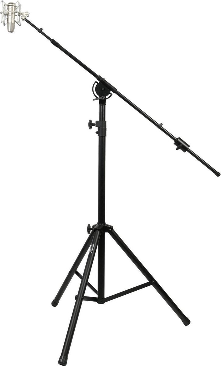 Het Innox IVA 26 microfoonstatief is speciaal gemaakt om uw microfoons overhead te plaatsen. Deze manier van micing wordt veelvoudig toegepast in het doorversterken van drumstellen.