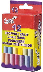 Schoolbord Krijtjes Kleur 12 Stuks