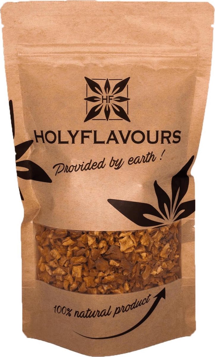 Appelblokjes - 100 gram - Holyflavours -  Biologisch gecertificeerd