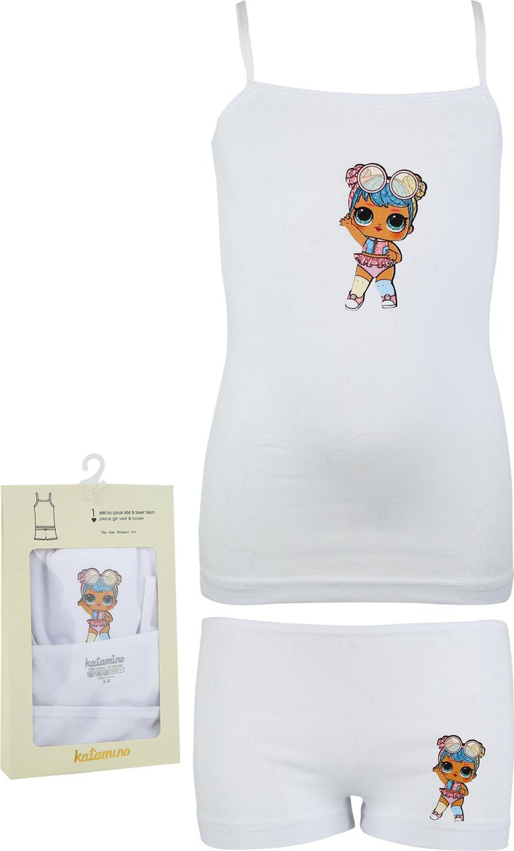 LOL surprise hemd+boxer (7-8 jaar) - hemd ondergoed - set