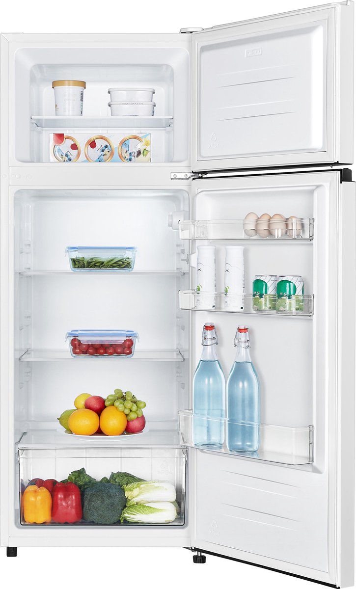 Inventum KV1431W koel-vriescombinatie Vrijstaand 206 l E Wit
