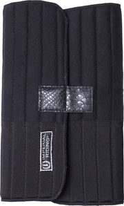 RelaxPets - Imperial Riding - Onderlappen - Croco Details - Schokabsorberend - Set van 4 - Zwart - 30x45cm