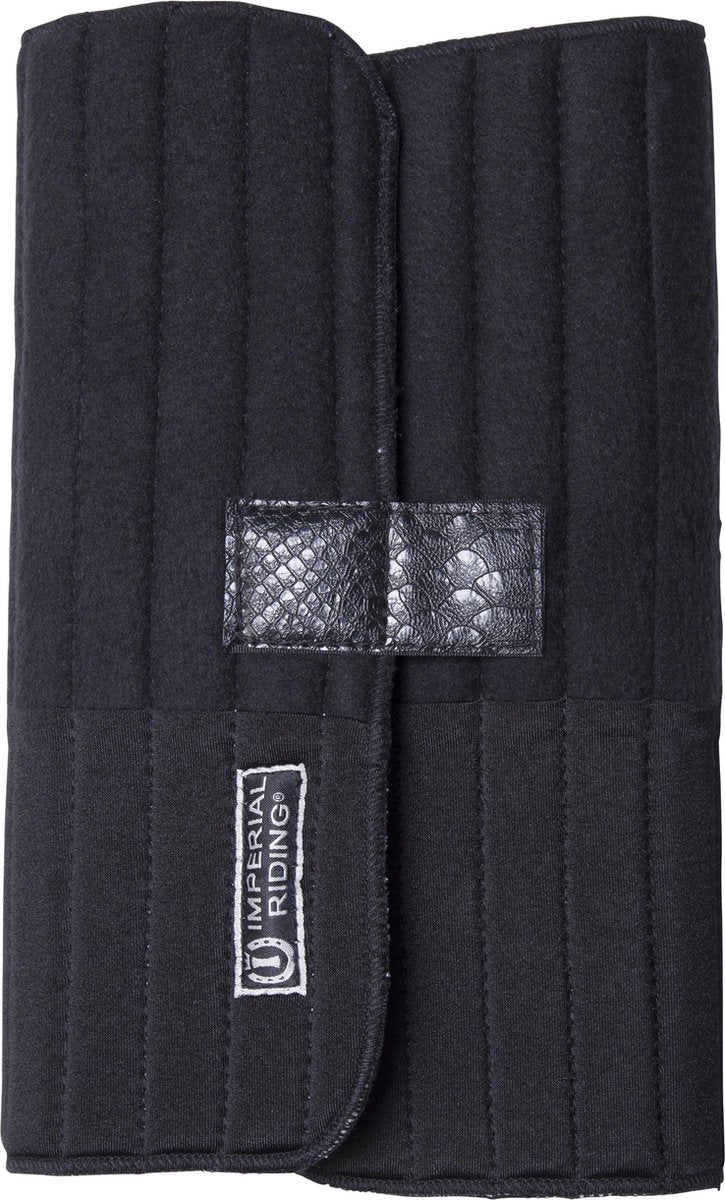 RelaxPets - Imperial Riding - Onderlappen - Croco Details - Schokabsorberend - Set van 4 - Zwart - 30x45cm