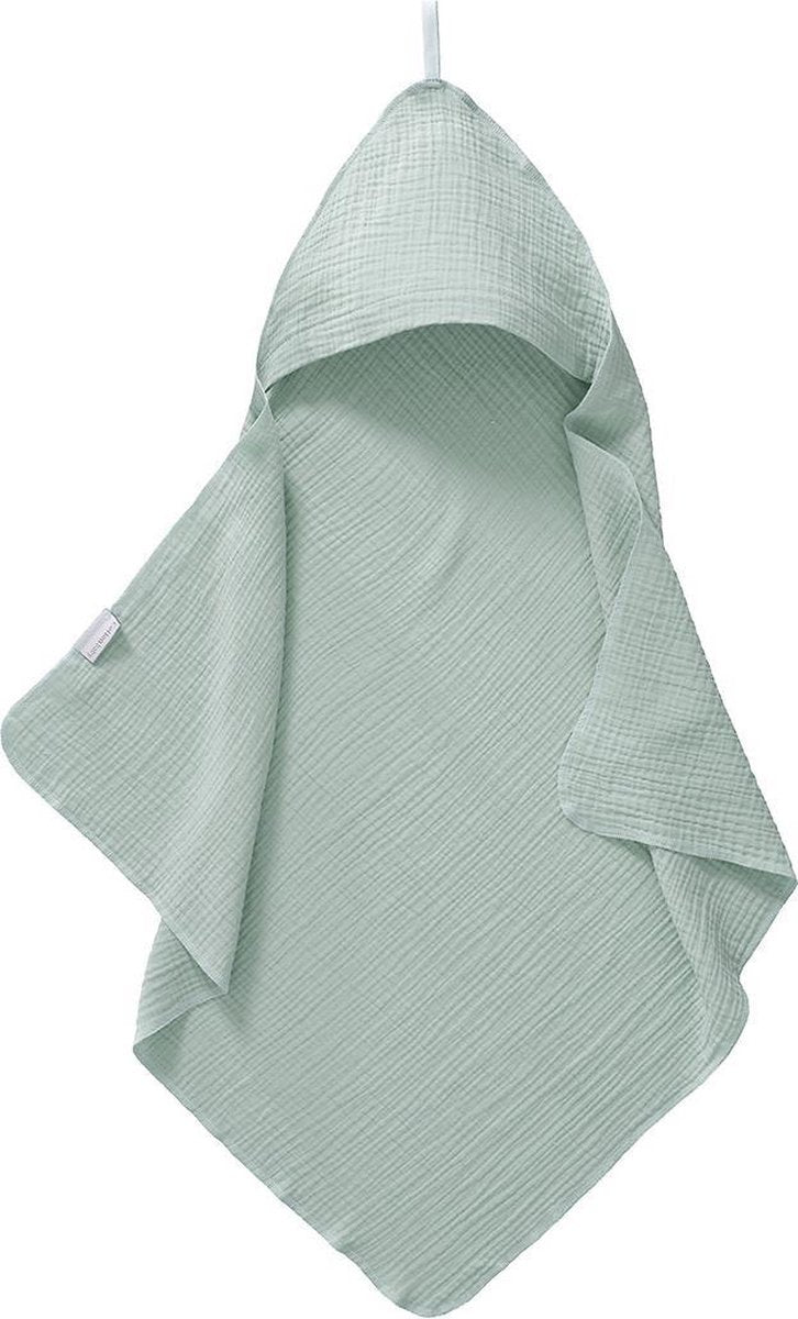 Cottonbaby Badcape soft oudgroen