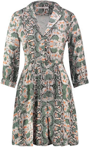 Aaiko Jurk Terri groen XL