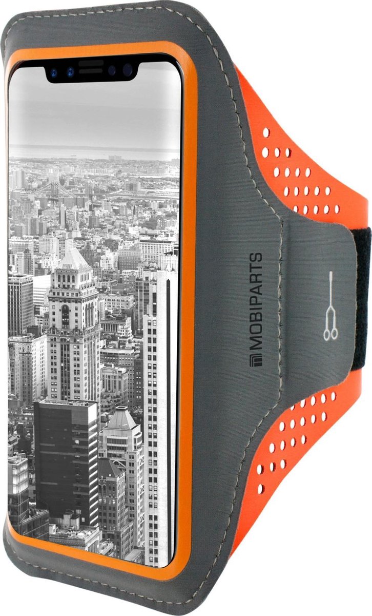 Mobiparts Comfort Fit Sport Armband Apple iPhone 11 Pro Max Oranje