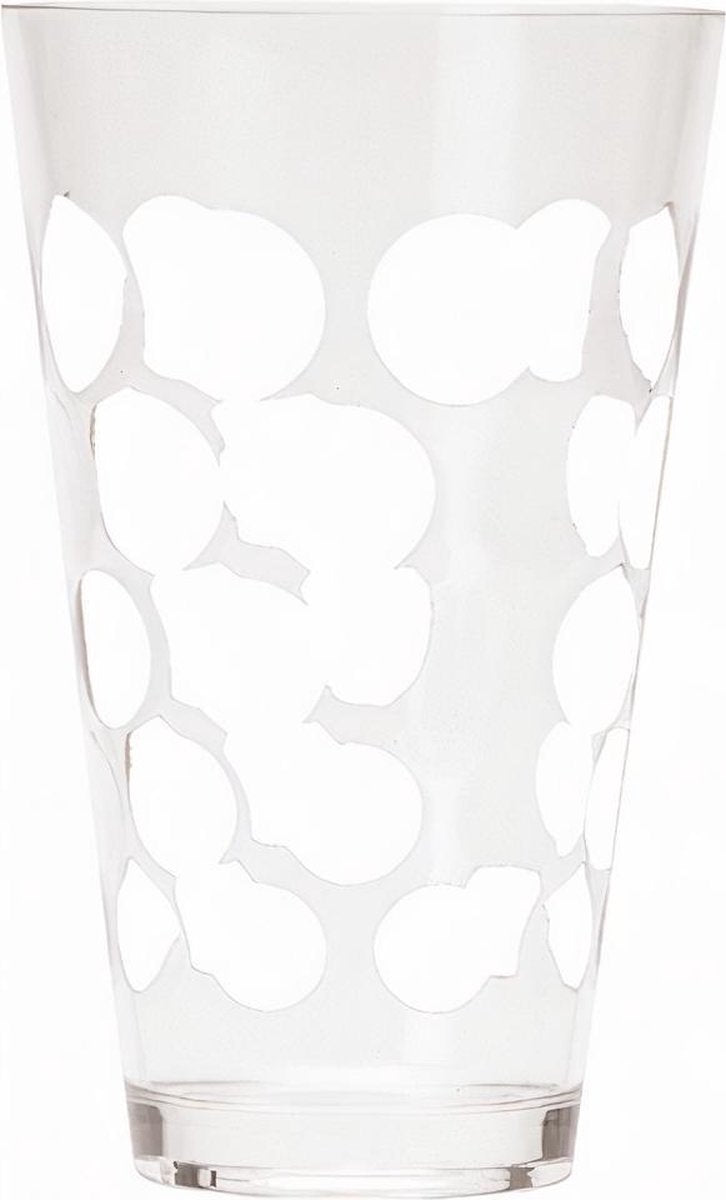 Zak! Designs Dot Dot - Drinkbeker - 30 cl - Wit