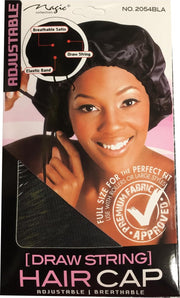 Magic Draw String Hair Cap 2054BLA