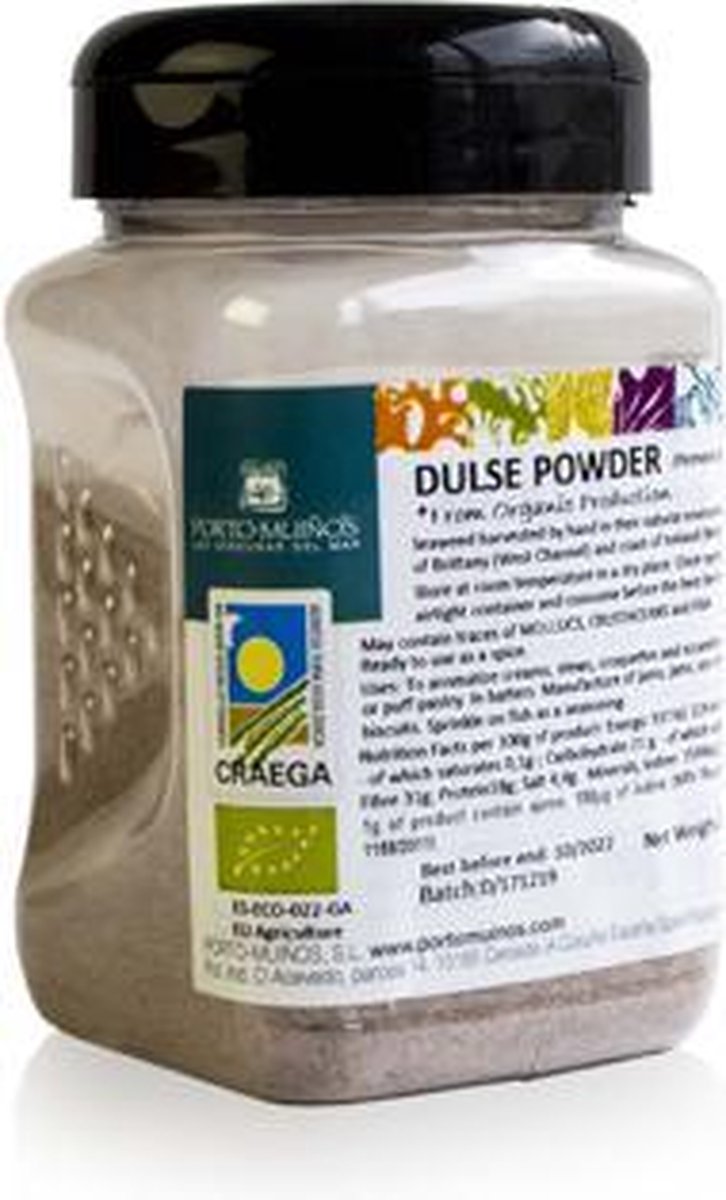 Dulse zeewier Poeder BIO pot 200 g