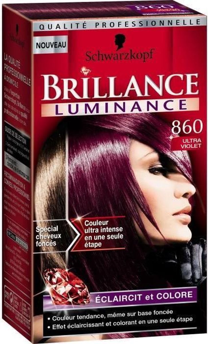 SCHWARZKOPF Luminantie Permanente helderheid - Ultraviolet 860