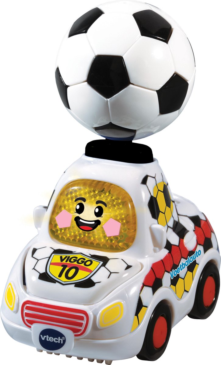 VTechToet Toet Auto's Viggo Voetbalauto Special Edition BE - Educatief Babyspeelgoed