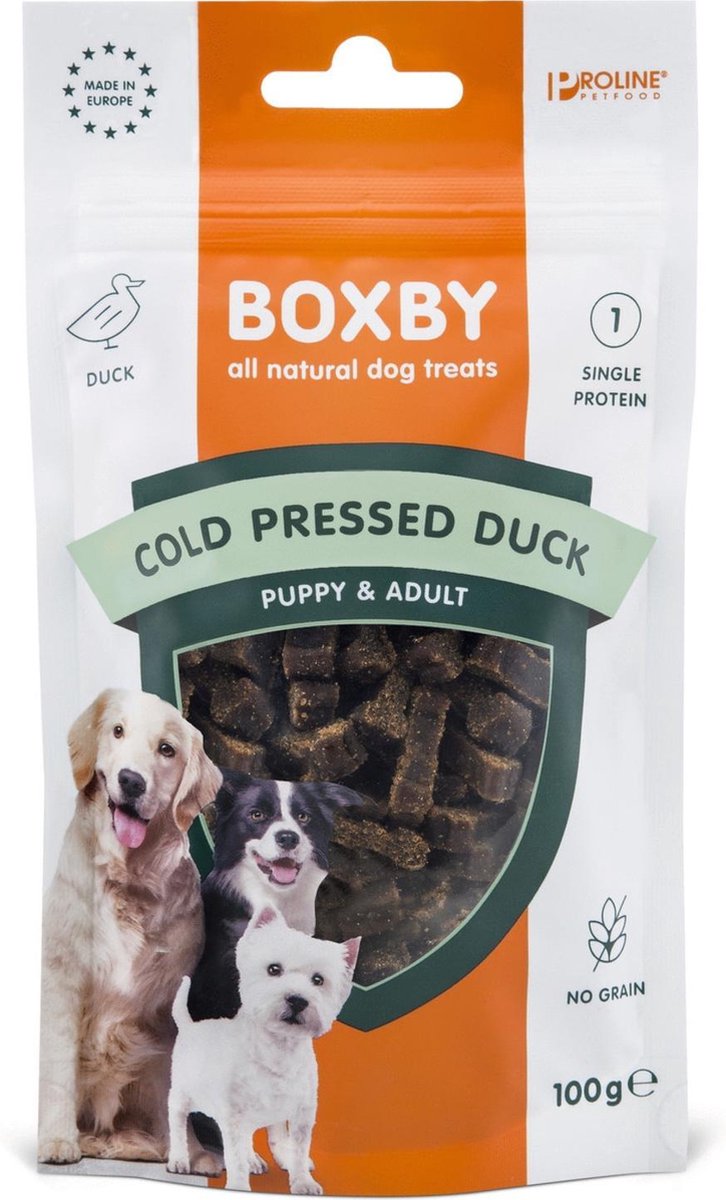 Proline Boxby Glutenvrij  - Eend - 100 g