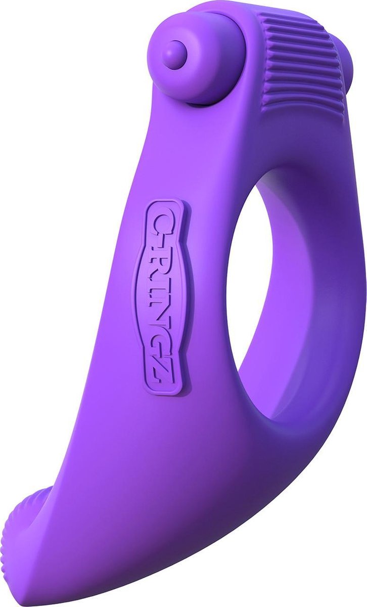 Fantasy C-ringz Vibrerende Cockring Silicone Taint-Alizer - paars