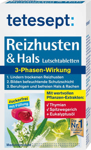 tetesept Droge hoest- en keeltabletten (20 stuks)