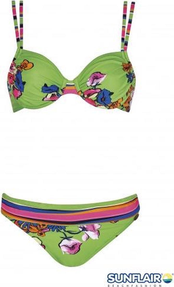Sunflair Soft Neon Bikini Multicolour 38 D