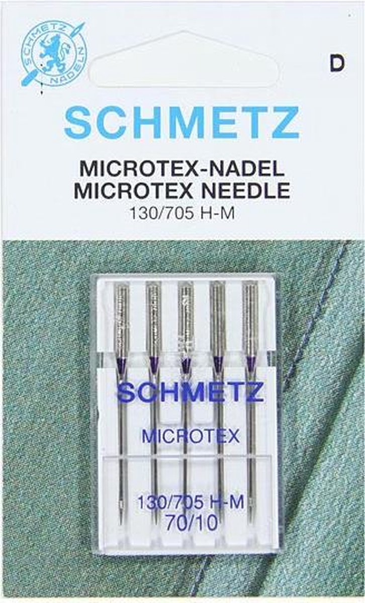 Schmetz microtex naalden 70/10