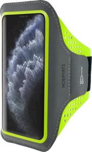 Mobiparts Comfort Fit Sport Armband Apple iPhone 11 Pro Groen