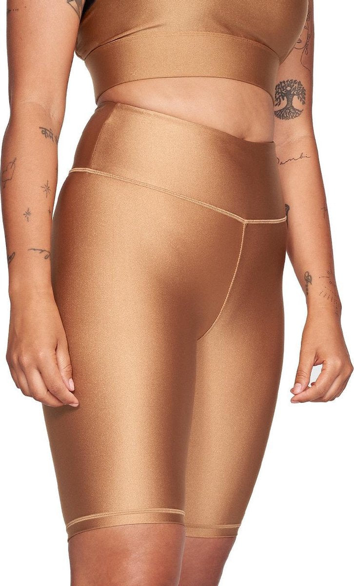 Röhnisch Sportlegging Shiny Dames Polyamide Goud Maat S
