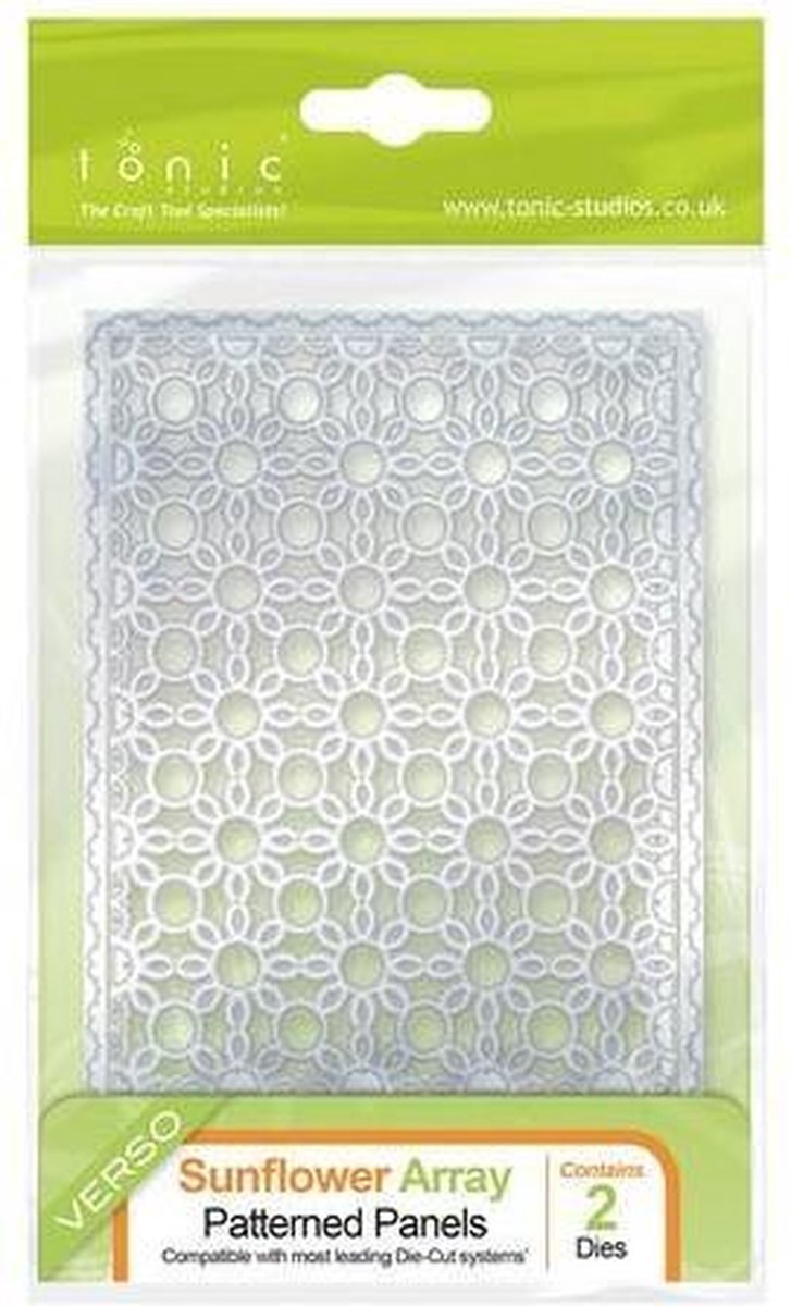 Tonic Studios Mal - Patterened panels sunflower array 1335E