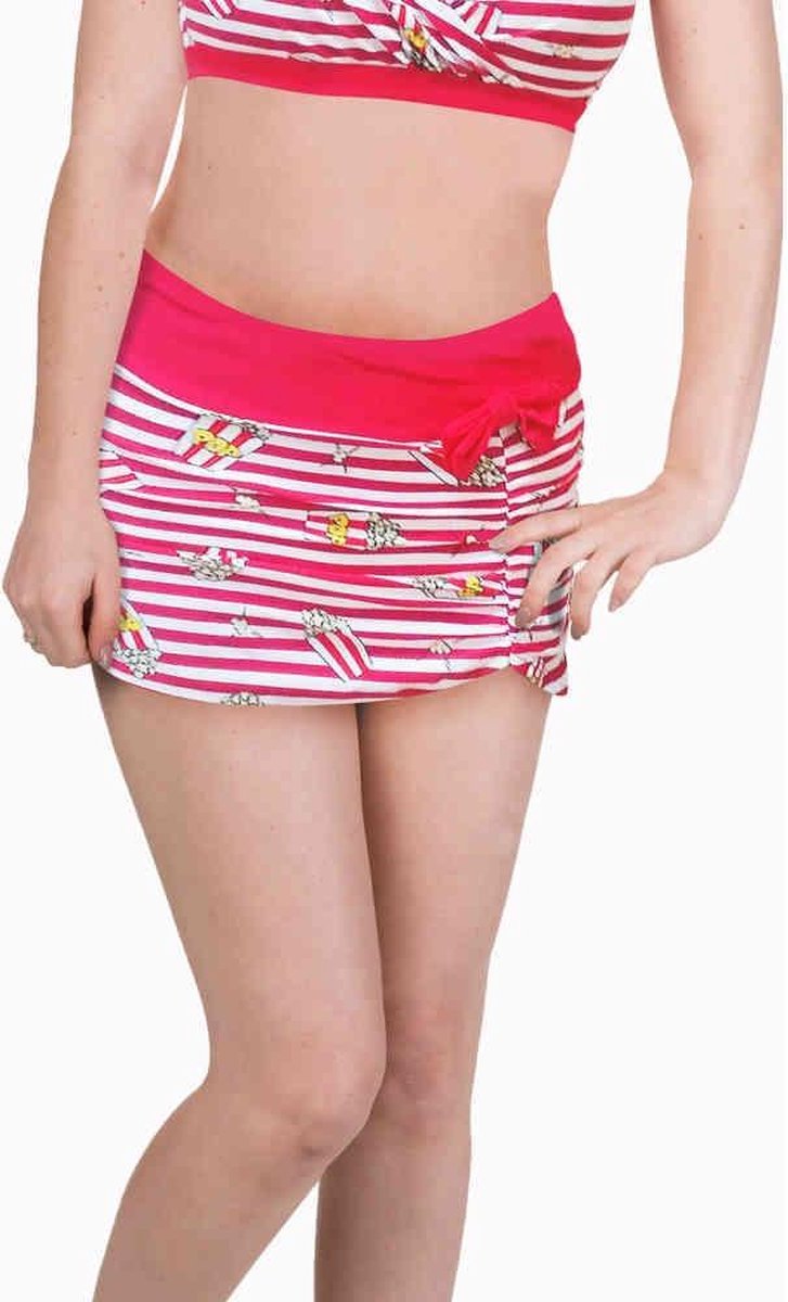Dancing Days Bikinibroekje -XL- Beach bum Popcorn Rood
