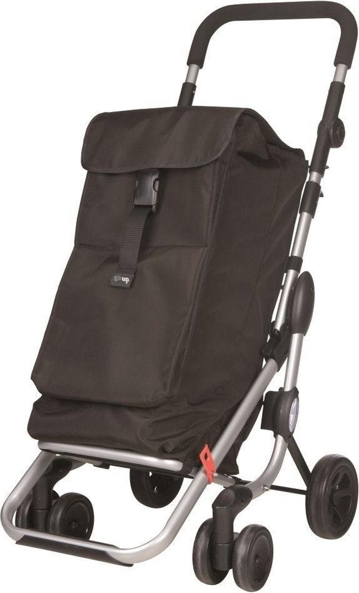 Playmarket boodschappentrolley Go Up zwart