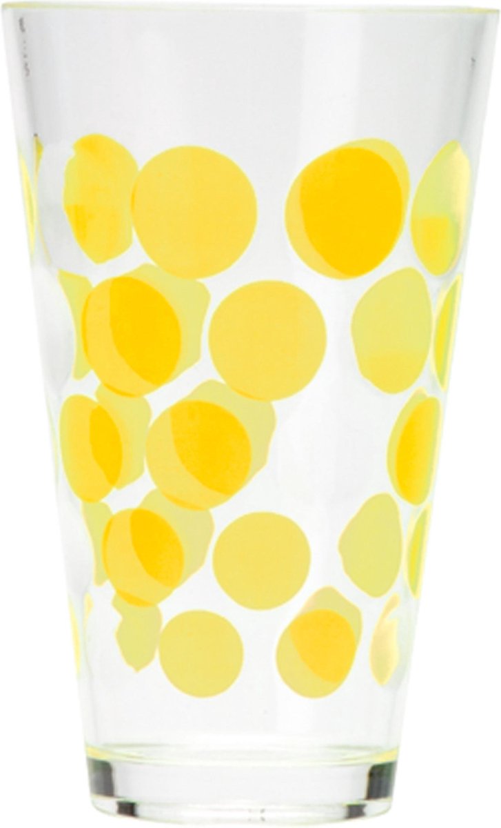 Zak! Designs Dotdot Drinkbeker - 30 Cl - Geel