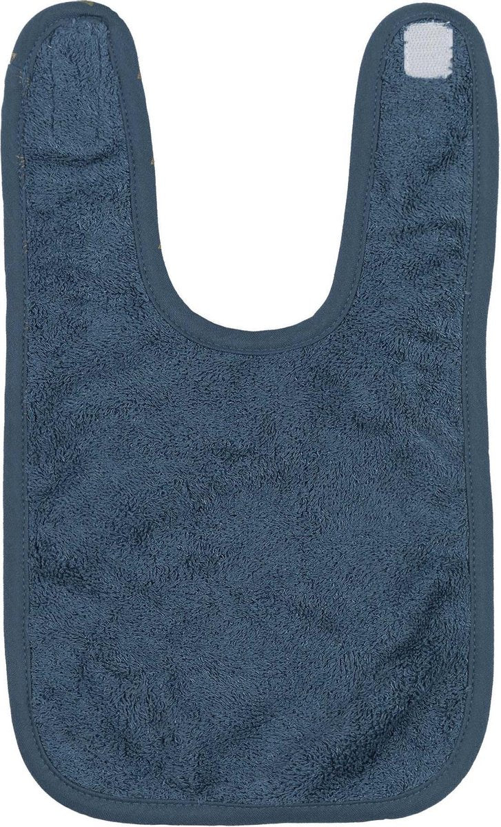 Pericles Slabbetje Steel Junior 30 X 21 Cm Polykatoen Navy