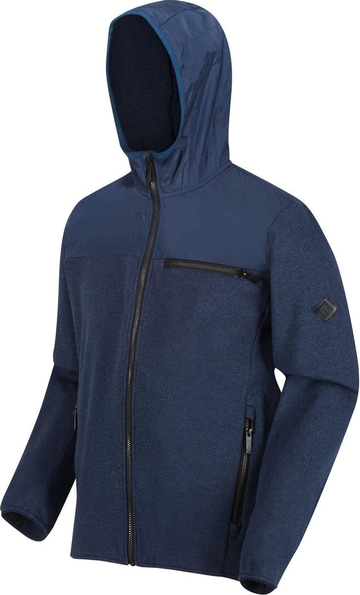 Upham Hybrid softshell-wandeljas van Regatta met capuchon voor Heren met waterafstotende afwerking