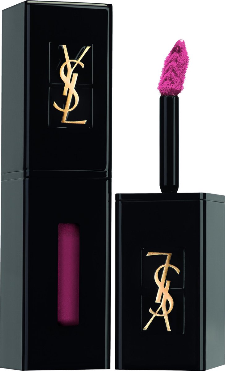 Yves Saint Laurent Rouge Pur Couture Vernis à Lèvres Vinyl Cream Lipstick - 407 Carmin Session - 5