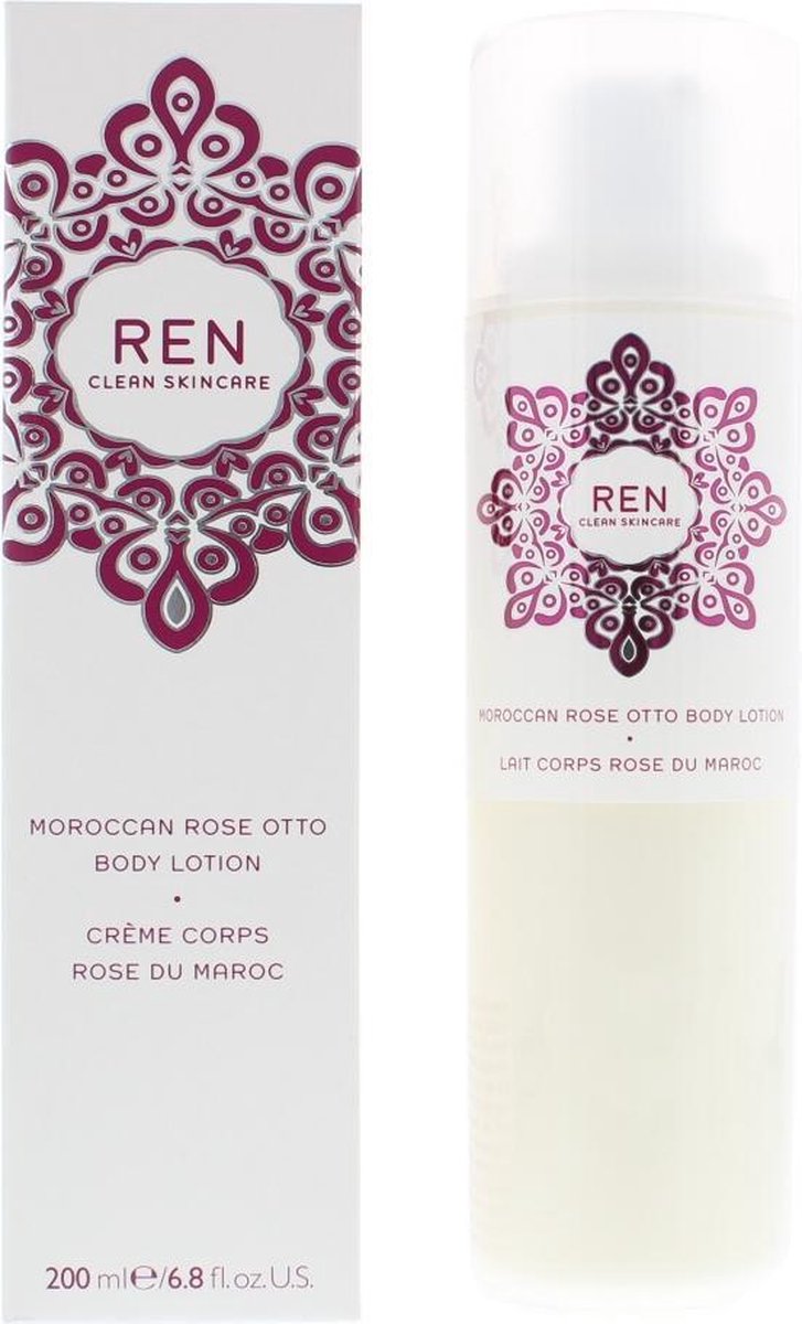 REN - Moroccan Rose Otto Body Lotion 200 ml