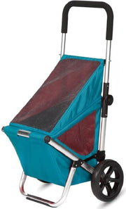 Boodschappentrolley / Boodschappenkar - Groen/Blauw
