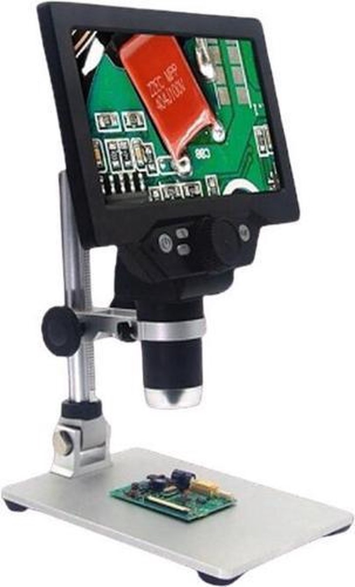 Dakta® Digitale Microscoop M210 - 7 Inch LCD-scherm - 12MP - 1-1200X Vergroting - Hoge Kwaliteit - Oplaadbaar