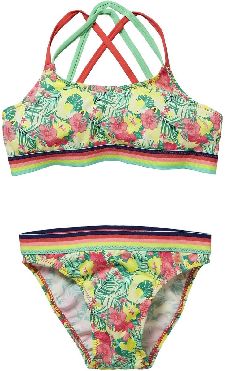Quapi meisjes bikini Fione Multi Color Flower
