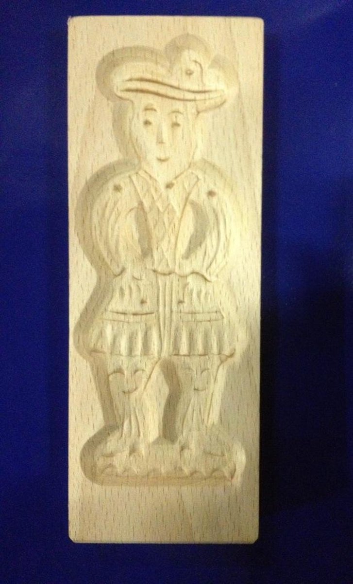 Speculaasplank man/piet klein