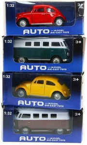 Classic bus/beetle met licht en geluid