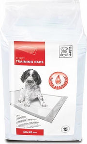 M-pets Trainingpads Economic 60 X 90 Cm Textiel Wit 15 Stuks