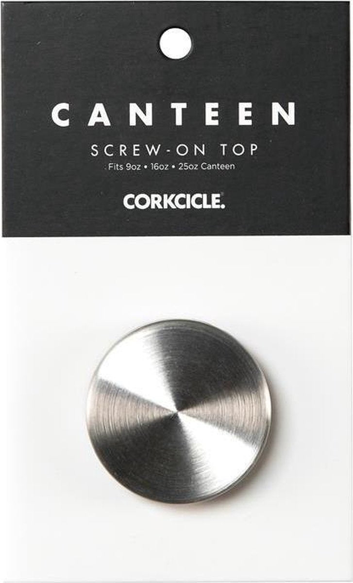 Corkcicle Schroefdop Canteen 270/475/750 Ml Rvs Grijs